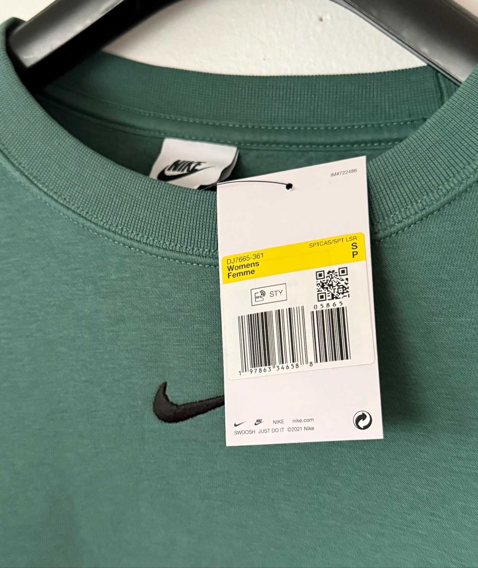 Nike Dames Oversized Sweatshirt Maat S Nieuw – photo 2